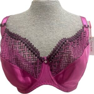 Curvy Kate GIA Balcony Bra US 30K CK2101 Boysenberry/Black